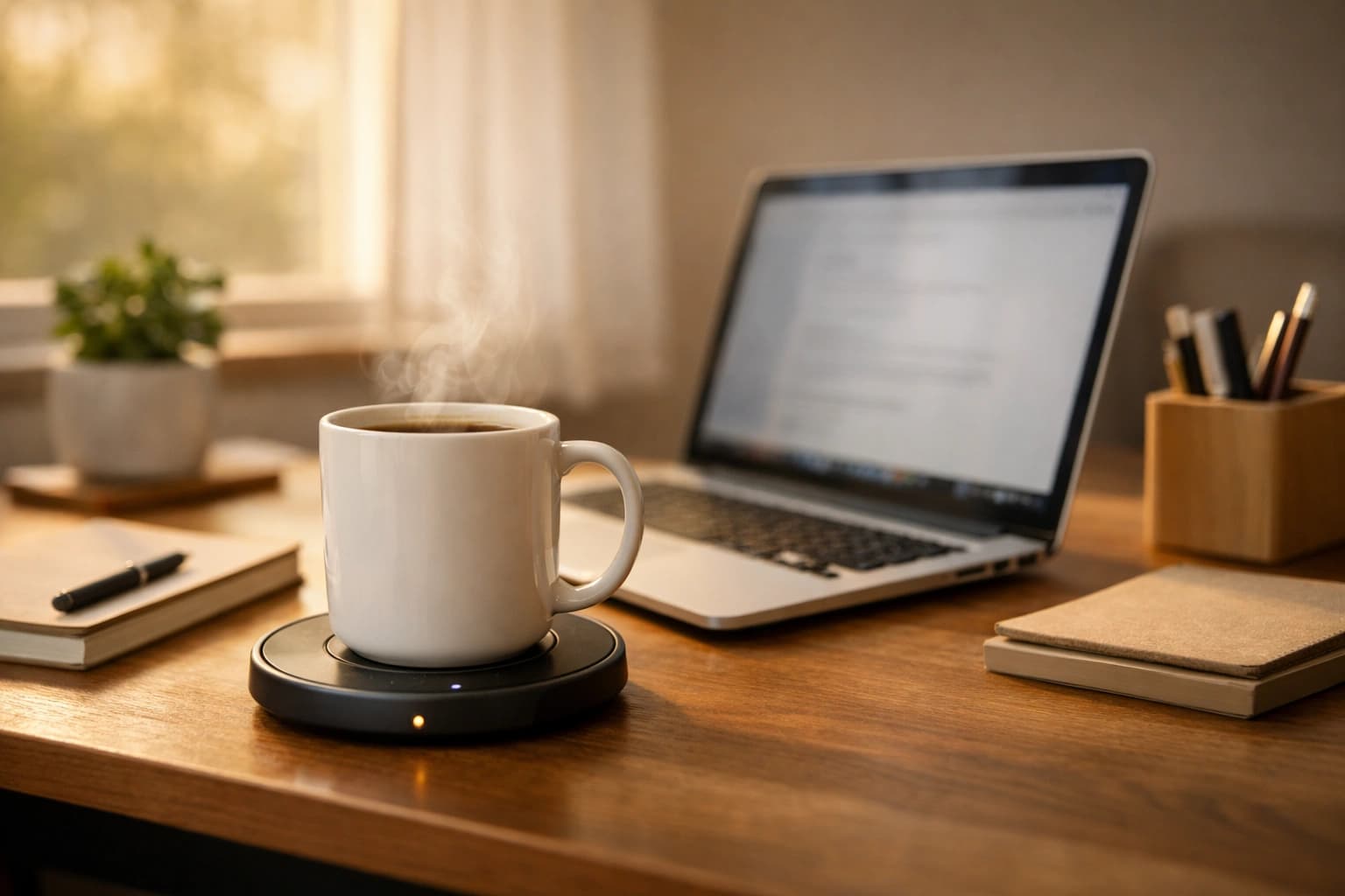 Amazon Heated Coffee Mugs for Busy Workdays
