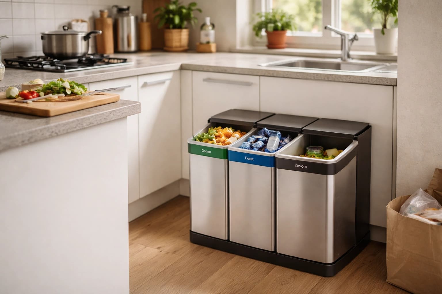 Smart Sorting Bins Reduce Waste and Costs Easily