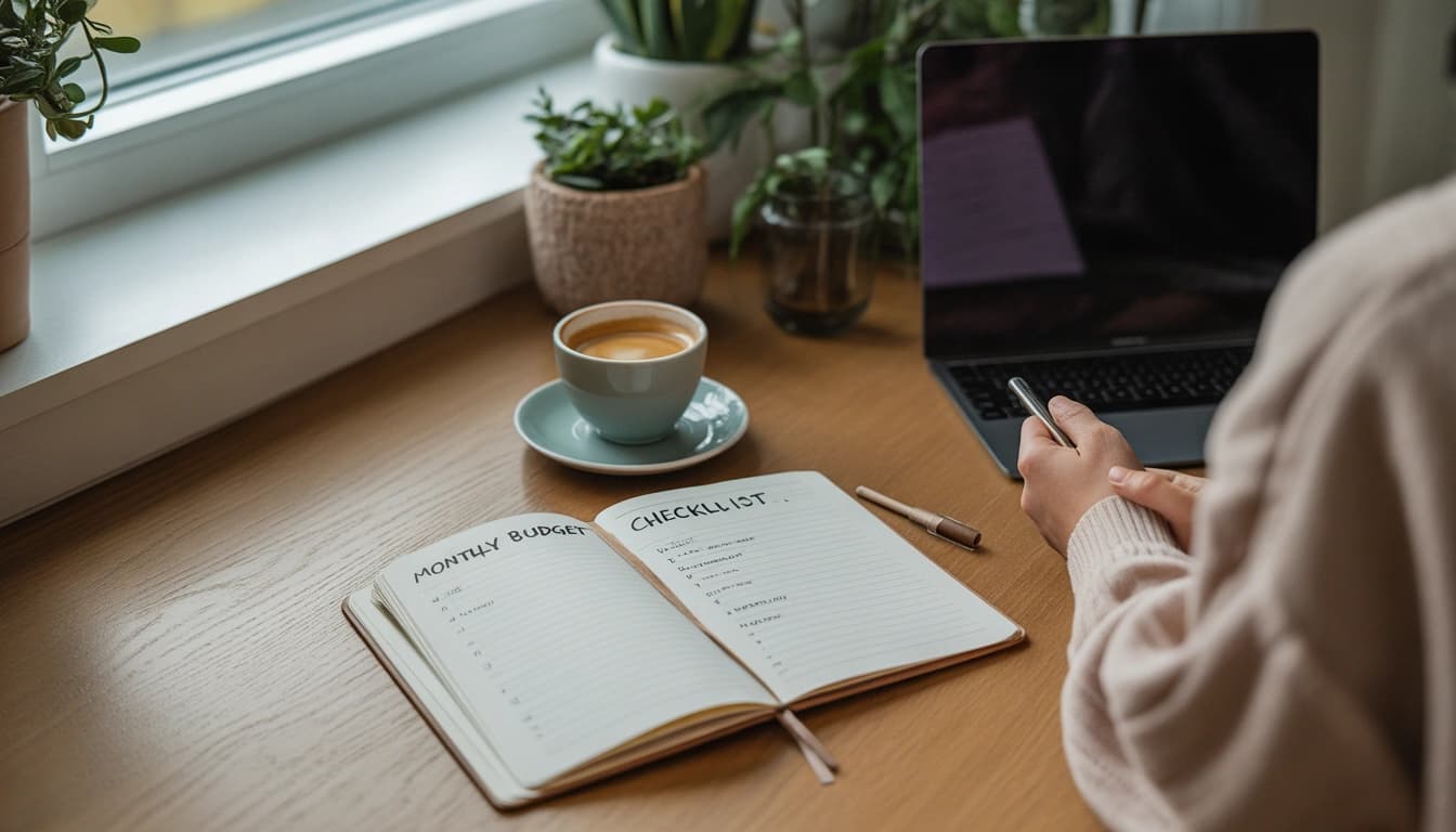 Stop Money Stress Monthly Budget Checklist