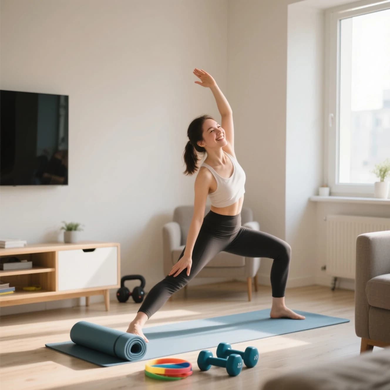 No-Gym Fitness Plan Get Strong at Home