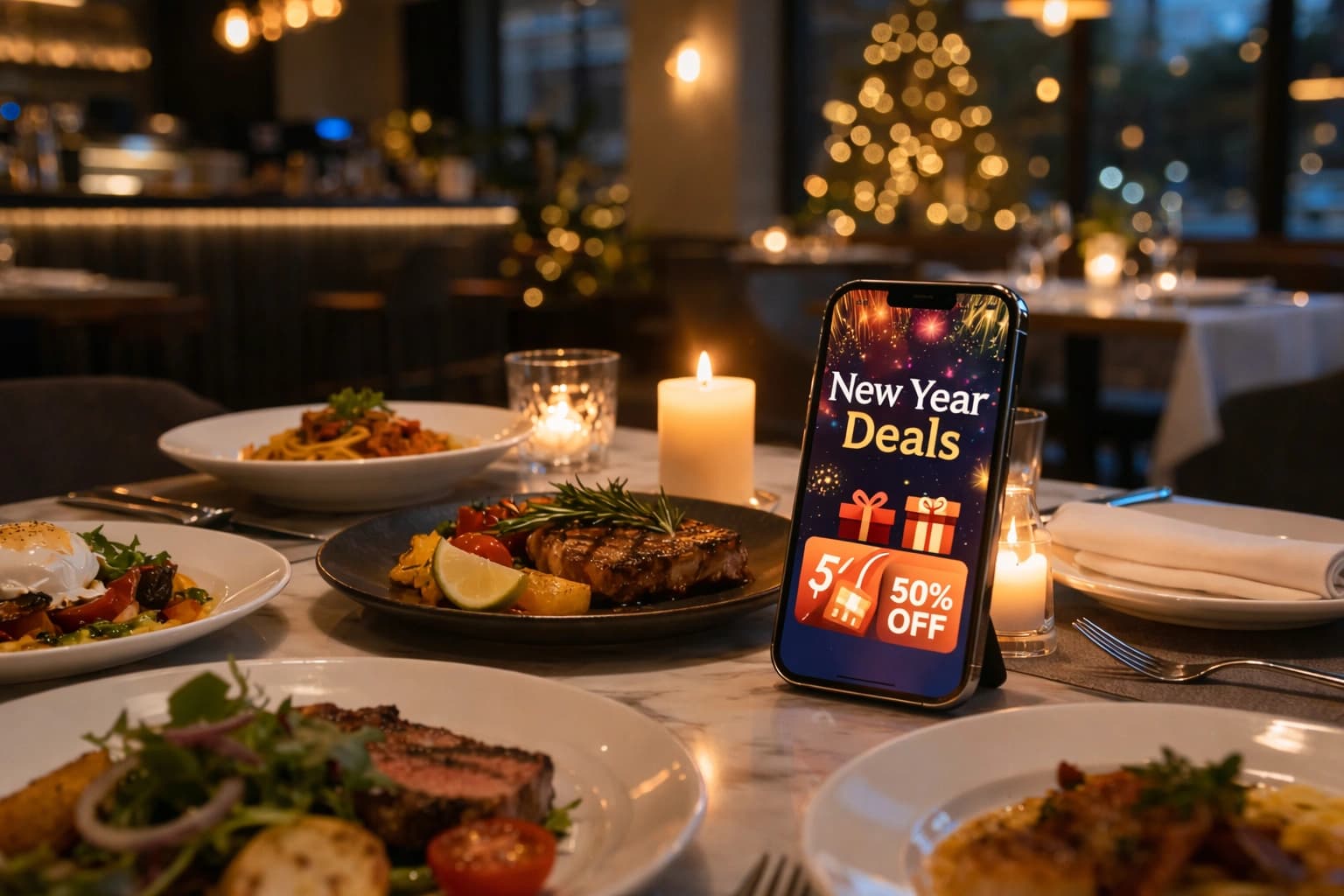 Exclusive Restaurant Coupons 2026 for New Year Party Deals