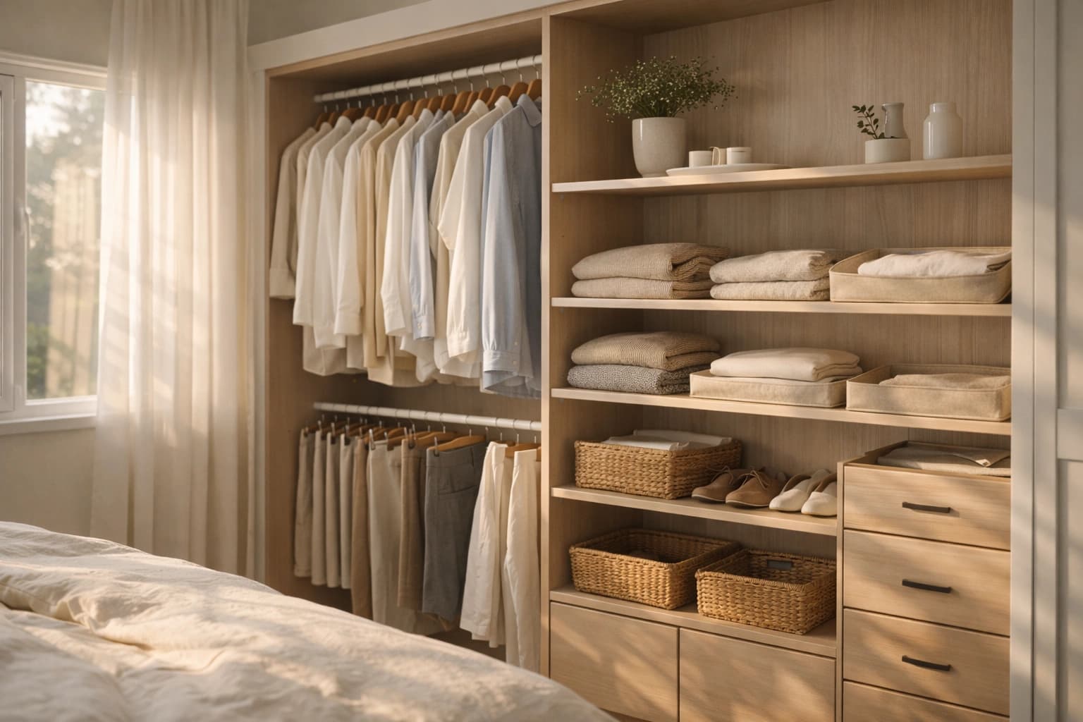 How a Wardrobe Organizer Reduces Morning Stress